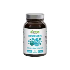 taurynian-magnezu-biowen-100-kapsulek-magnez-b6-p-5-p-przyswajalna-forma