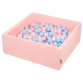 kiddymoon-suchy-basen-90x30-rozowy-kwadratowy-300-pileczek-dla-dzieci