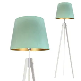 lampa-stojaca-podlogowa-mietowa-drewniana-welurowa-abazur-led-e27-trojnog