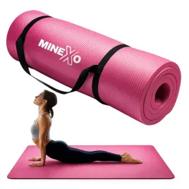 mata-do-jogi-i-fitness-8mm-rozowa-pasek-i-pokrowiec-antyposlizgowa