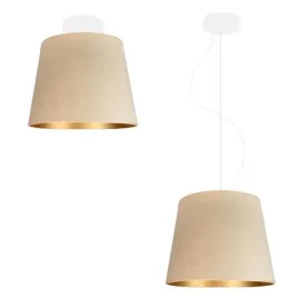lampa-wiszaca-sufitowa-bezowa-regulowana-led-e27-abazur-zyrandol-do-pokoju