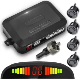 czujniki-cofania-parkowania-zestaw-przod-tyl-buzzer-wyswietlacz-lcd-4x