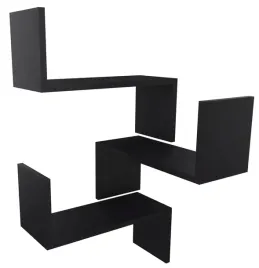 polka-narozna-wiszaca-scienna-regal-na-ksiazki-zestaw-3-szt-50-cm-czarna