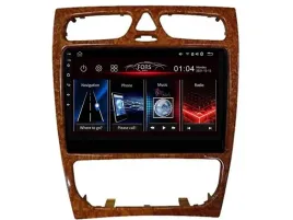 radio-android-fs1-lite-benz-c-class-w203-clk-class-w209-wood
