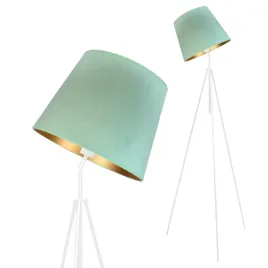 lampa-stojaca-podlogowa-trojnog-mietowa-regulowana-led-e27-welurowa-abazur