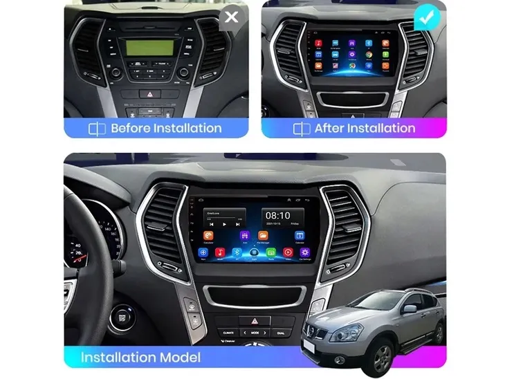 radio-android-fs4-max-santa-fe-x45-2012-17-4-32-carplay-androidauto-2k-dsp-stan-nowy