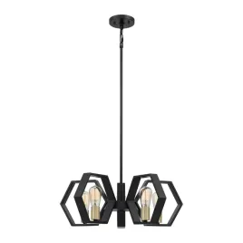 nowoczesna-lampa-wiszaca-quoizel-bismarck-5xe27-czarno-mosiezna
