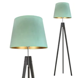 lampa-stojaca-podlogowa-drewniana-welurowa-abazur-led-e27-trojnog-mietowa