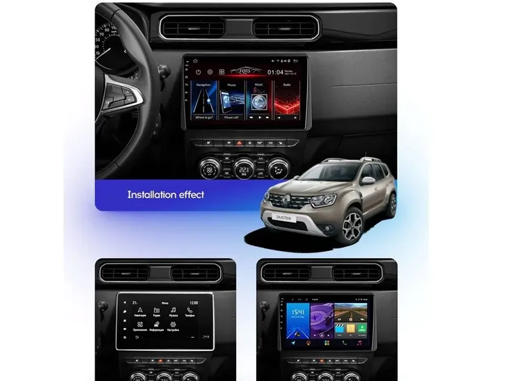 radio-android-fs4-max-duster-2018-4-32-carplay-androidauto-2k-dsp-stan-nowy
