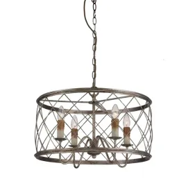 lampa-wiszaca-quoizel-dury-4xe14-60w-platki-srebra-stal-chromowana