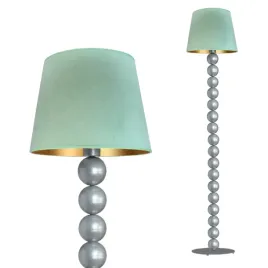 lampa-stojaca-podlogowa-welurowa-led-e27-z-abazurem-mietowa-nowoczesna
