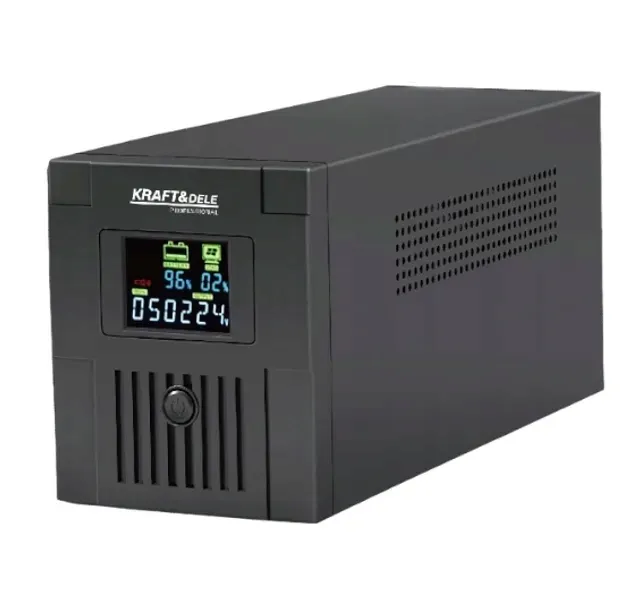 Zasilacz awaryjny UPS 1500 VA 900 W LCD Kraft&Dele KD1929