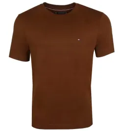 tommy-hilfiger-t-shirt-meski-brazowy-xs