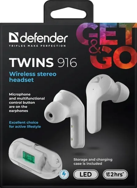 sluchawki-defender-bluetooth-twins-916-biale-regulacja-glosnosci-tak