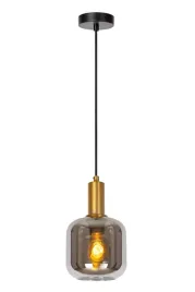lucide-lampa-wiszaca-joanet-zlota-z-kloszem-dymionym-e27-40w