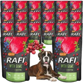 mokra-karma-dla-psa-rafi-dolina-noteci-dziczyzna-saszetka-20x-300g-bez-zboz