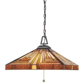 lampa-sufitowa-vintage-tiffany-quoizel-stephen-3xe27-brazowa