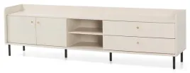 dluga-szafka-rtv-grande-gr7-210-cm-bezowa-zlote-akcenty-meblar