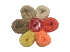 kwiat-handmade-szydelko-mix-pomarancz-5-szt