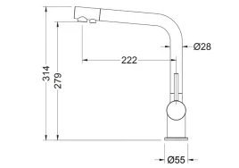bateria-kuchenna-stojaca-blue-water-czterodrozna-crystal-chrom-filtr-wody