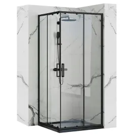 kabina-prysznicowa-90x90-cm-czarna-przesuwna-rea-punto-black-narozna-szklo