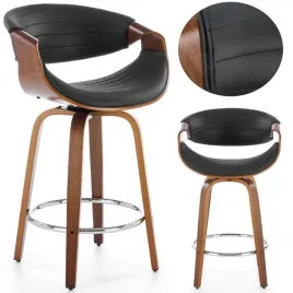 hoker-drewniany-do-jadalni-krzeslo-barowe-eco-skora-czarny-orzech-h123