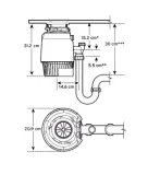 rozdrabniacz-odpadkow-insinkerator-evolution-plus-750-sr-linia-evolution