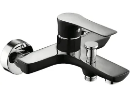 bateria-wannowo-prysznicowa-laveo-raila-scienna-jednouchwytowa-czarna-chrom