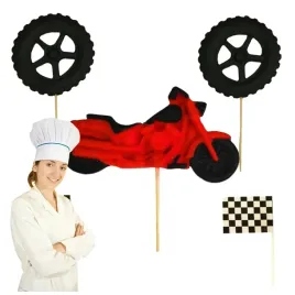 figurka-ozdoba-topper-na-tort-motocykl-motor-czerwony-zestaw