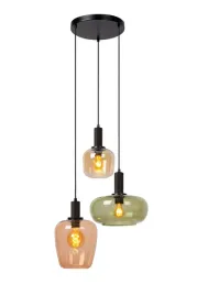 lampa-wiszaca-lucide-ilona-3xe27-40w-kolorowe-klosze-szklo