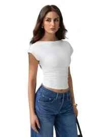 shein-damski-t-shirt-dla-wysokich-bialy-gladki-xs-1dh