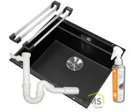 zlewozmywak-blanco-etagon-500-u-czarny-gratisy