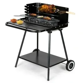 grill-ogrodowy-weglowy-z-roznem-i-regulacja-rusztu-dwie-duze-polki