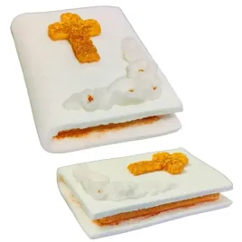 dekoracje-na-tort-komunijny-komunia-ksiazka-komunijna-zloto-biala
