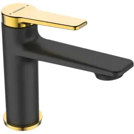 bateria-umywalkowa-stojaca-kuchinox-alanis-czarny-zloty