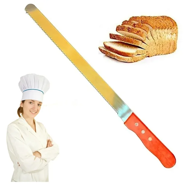 NÓŻ CUKIERNICZY DO CIASTA BARDZO DŁUGI EURO 48 CM