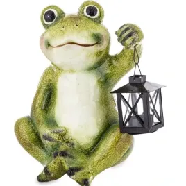 figurka-ogrodowa-zaba-z-lampionem-zabka-30-cm