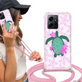 etui-do-xiaomi-redmi-note-12-4g-anti-shock-crossbody-girly-positive-vibes