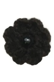 kwiat-handmade-szydelko-aplikacja-brazowy