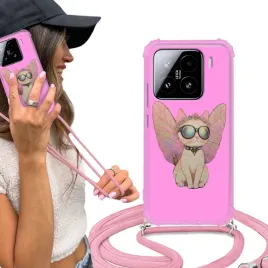 etui-do-xiaomi-15-anti-shock-crossbody-pancerne-girly-positive-vibes-wzory