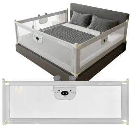 primabobo-barierka-ochronna-do-lozka-mis-180cm-skladana-dla-dzieci-szara