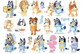 tatuaze-zmywalne-dla-dzieci-bluey-zestaw-urodzinowe-niebieski-piesek-pieski