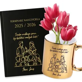 kalendarz-nauczycielski-gold-25-26-wielkie-serce-pani-imie-kubek-zloty