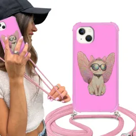 etui-do-iphone-15-plus-anti-shock-crossbody-pancerne-girly-positive-vibes