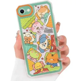 etui-koonero-iphone-7-8-se2-se3-zwierzeta-tpu-przezroczyste-matowe