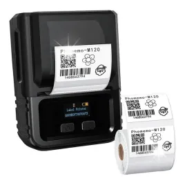 phomemo-m120-przenosna-drukarka-etykiet-akumulator-1500-mah-kabel-usb-c