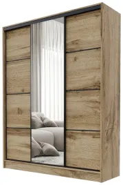 szafa-przesuwna-z-lustrem-150-cm-best-z-polkami-do-sypialni-dab-wotan