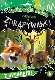zdrapywanka-wydrapywanka-kolorowa-zwierzeta-lesne-zadanka-zdrapywanki