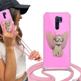 etui-do-xiaomi-redmi-9-anti-shock-crossbody-pancerne-girly-positive-vibes