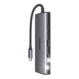 ugreen-adapter-7w1-hub-usb-do-2x-usb-a-3-2-usb-c-3-2-sd-tf-power-delivery